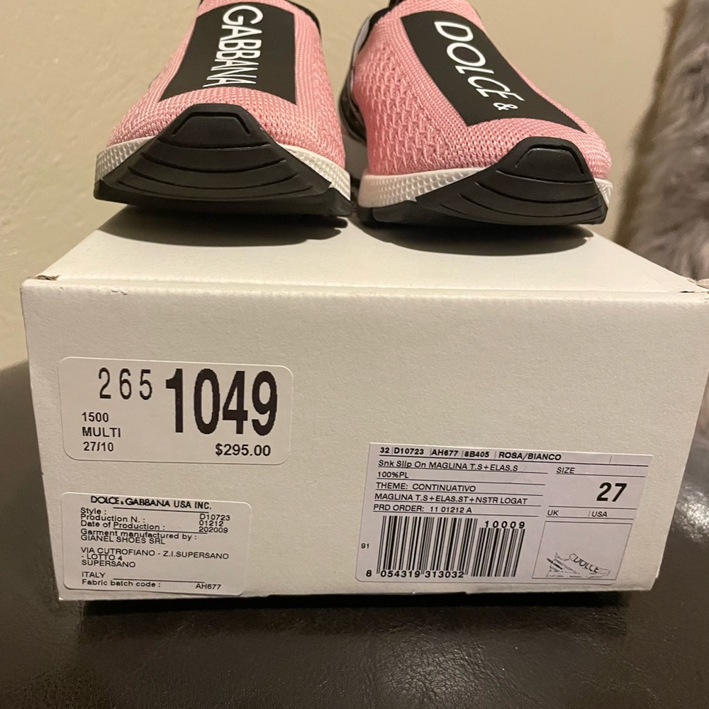 Dolce & Gabbana Toddler Shoes